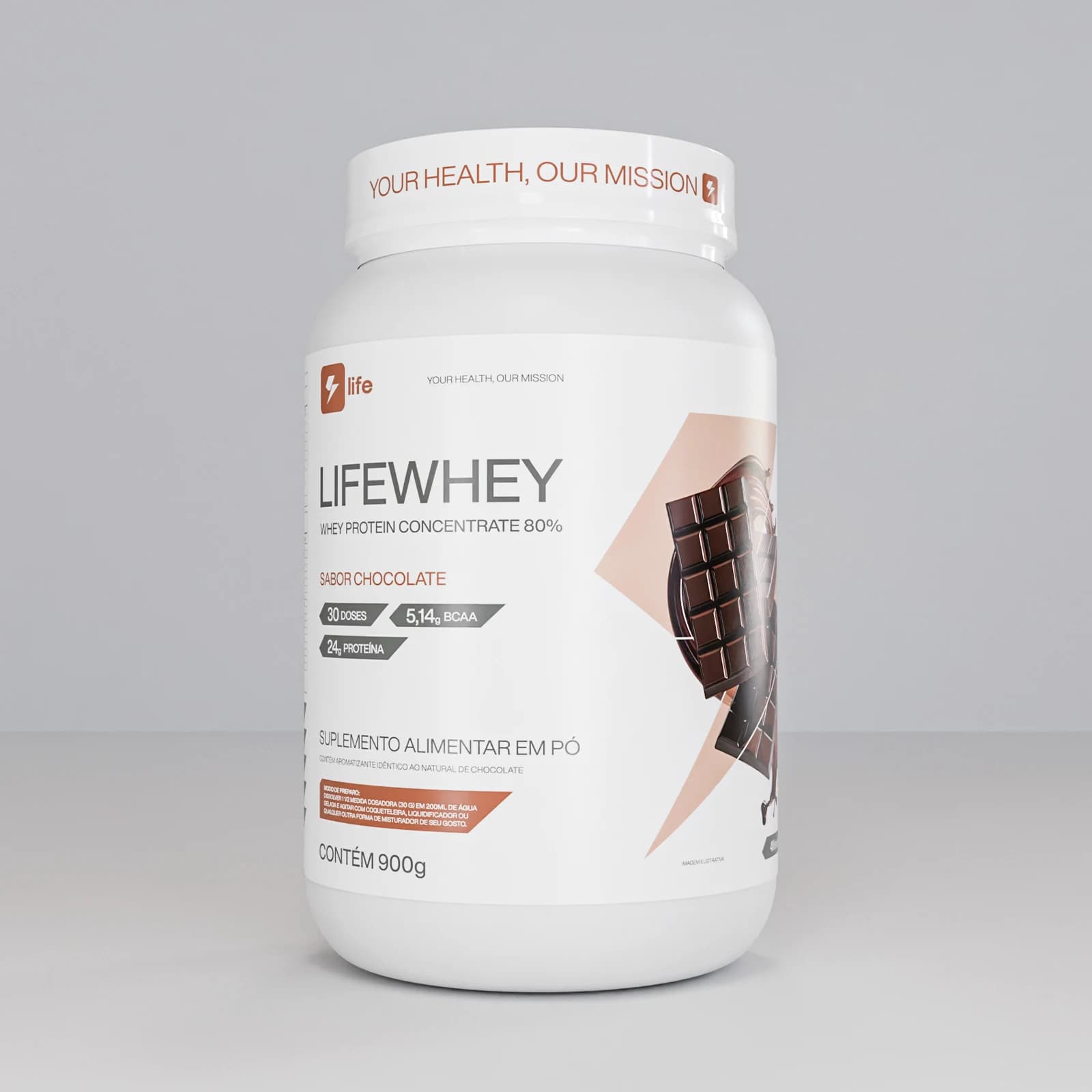Lifewhey — Proteína de Soro do Leite · 900g · 30 doses